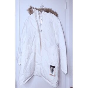 The North Face Arctic Parka Women's Plus Size 2X Down‎ Winter Jacket Cream New